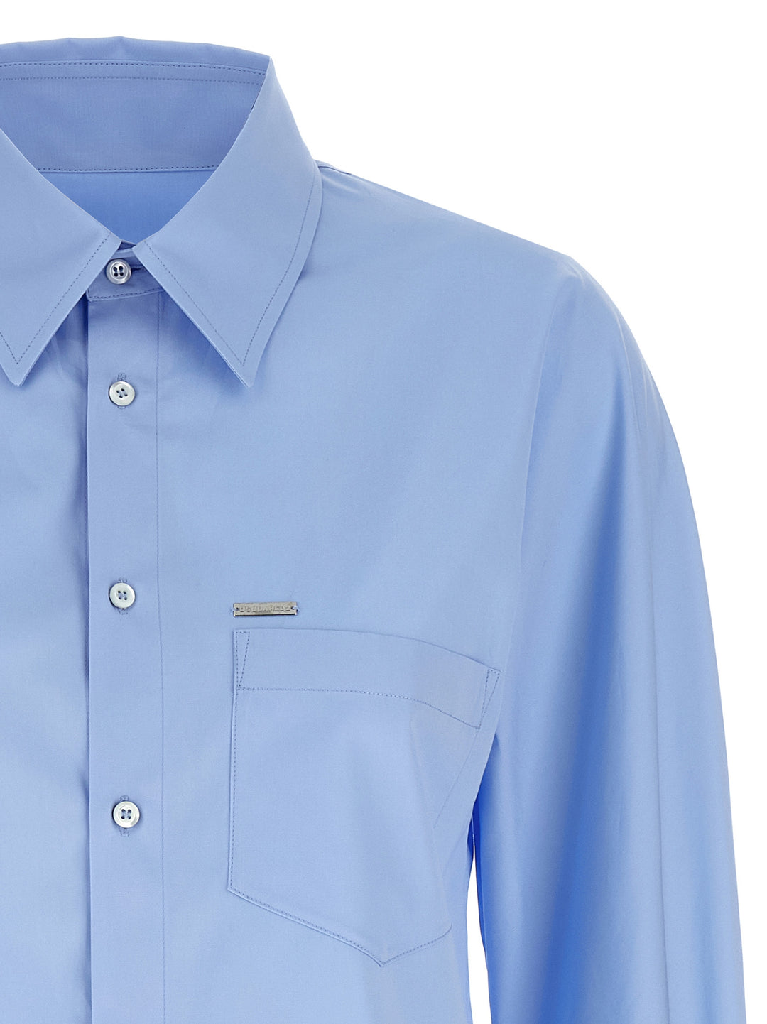 Dsquared2 Pocket Shirt Shirt and Blouse - Light Blue | 64d86e9a44ce9dbac2701d397fff0c1365ccbe40