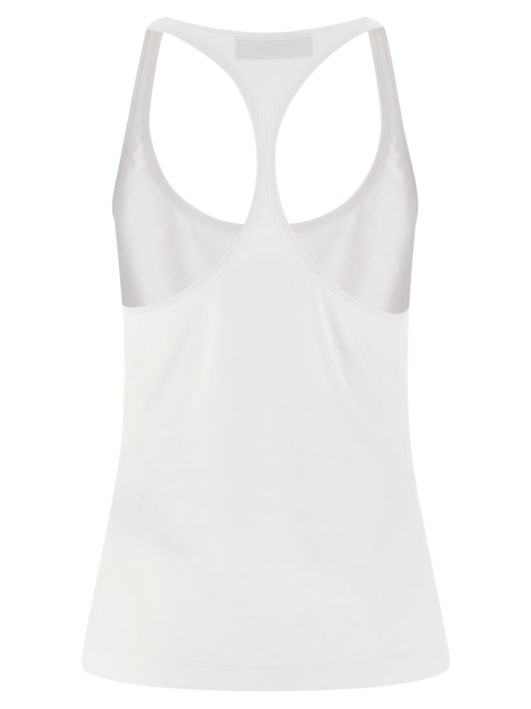 Dsquared2 Embroidery Tank Top Tops - White | 9b45a5c5e7009f4dff5d510599ec9afe9f8f7ed3