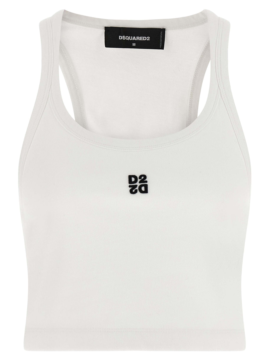 Dsquared2 D2 Upside Down Tops - White | 4e266cb9c5d36f60931b82e1969ca798922c2c26