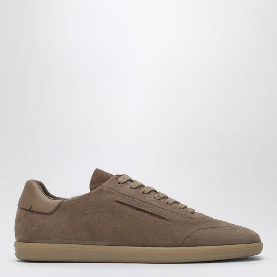 Beige 232 Sneakers In Suede