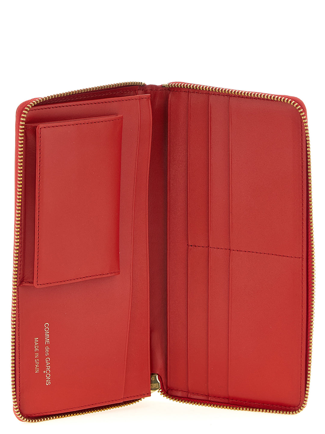 Comme Des GarçOns Wallet Pola Dots Printed Wallets and Card Holders - Red | 021b213937a9c62e6ddc030115415be89eec5383