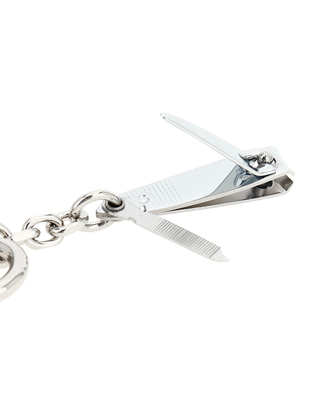Maison Margiela Nail Cutter Keyring - Silver | 834be9860f9b7161f4f41ed517193080c272f494