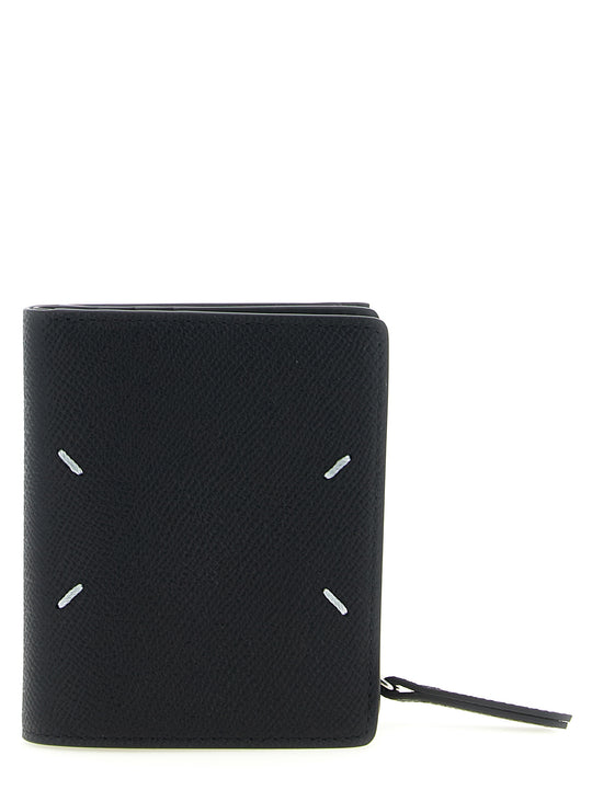 Four Stitches Wallets And Card Holders Black