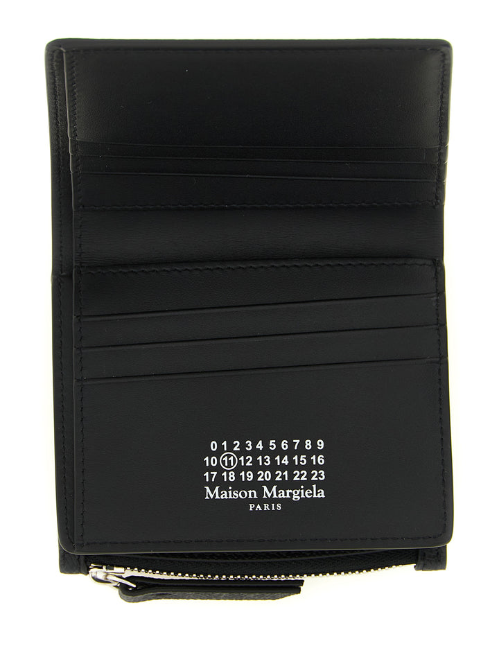 Maison Margiela Four Stitches Wallets and Card Holders - Black | 2ba3d6b9f370de5a8aa4a9bb711c666b079f63c2