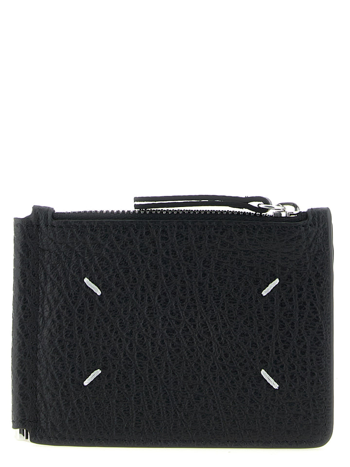 Maison Margiela Four Stitches Wallets and Card Holders - Black | ec1376c33e36d0a38fa375e7dff1872f92e3c6e0