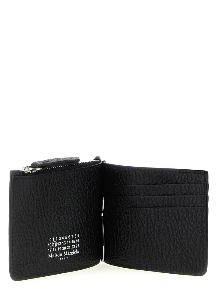 Maison Margiela Four Stitches Wallets and Card Holders - Black | 4cc23b33d6b4546970700c1448cb23ad2b58d396