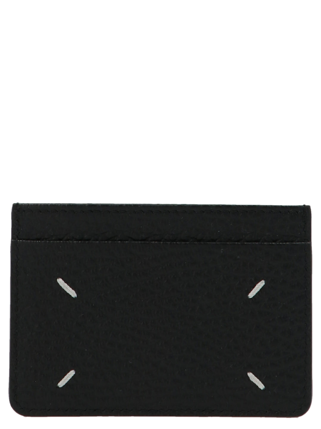 Maison Margiela Logo Card Holder Wallets and Card Holders - Black | 807e11ae9a0172c9087288d492bd39518da01efc