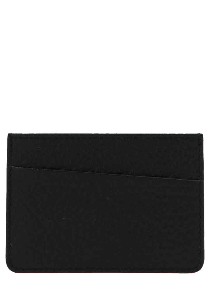 Maison Margiela Logo Card Holder Wallets and Card Holders - Black | 831c9b3481ada101e3ec84c82029bc3a6ebe95cb