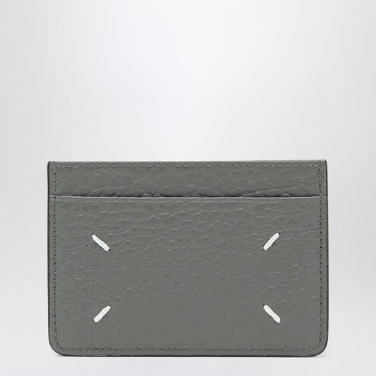 Four Stitches Grey Cardholder