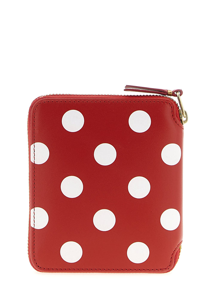 Comme Des GarçOns Wallet Polka Dots Printed Wallets and Card Holders - Red | e2eef165fbb3c011041e96f887fbeeb7853e567f