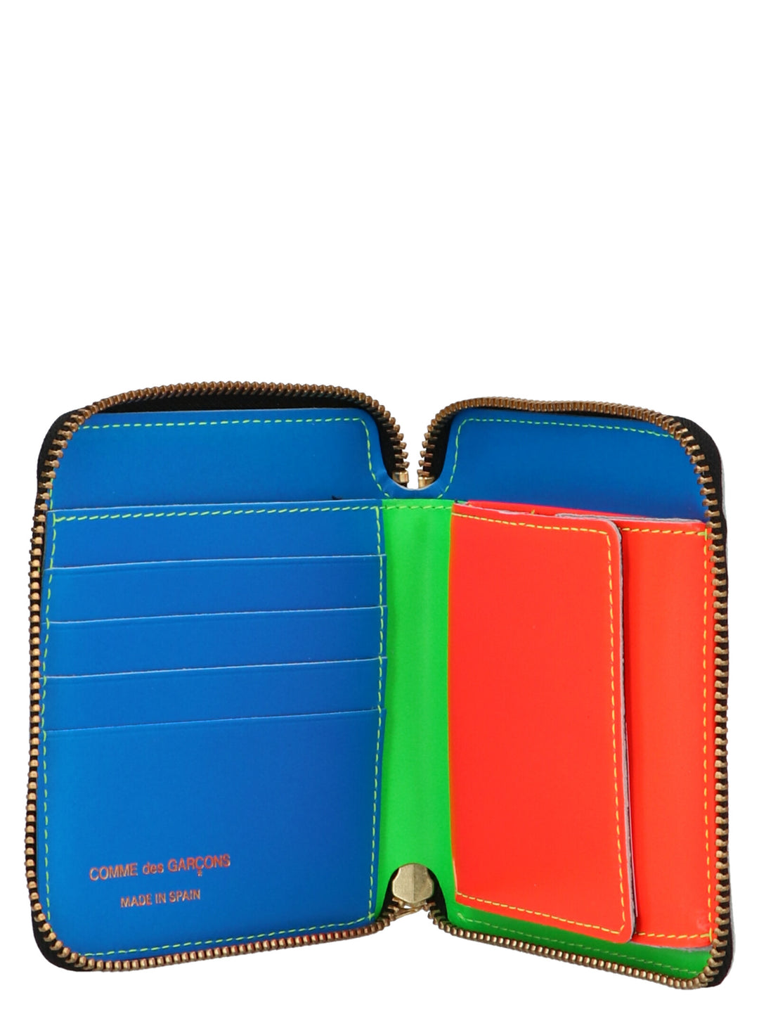 Comme Des GarçOns Wallet Super Fluo Wallets and Card Holders - Green | a28765c87c90472761125b2330671b5b1bc8d33a