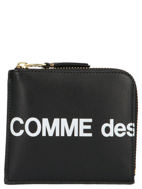 Huge Logo Wallets And Card Holders Black