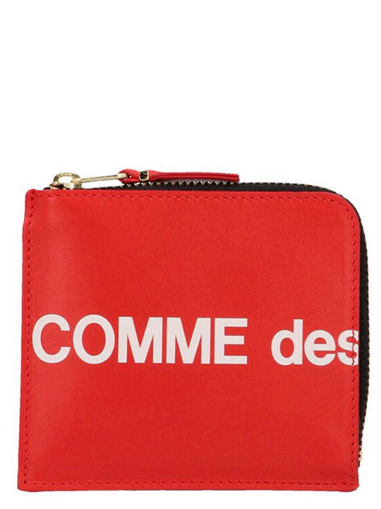 Huge Logo Wallets And Card Holders Red