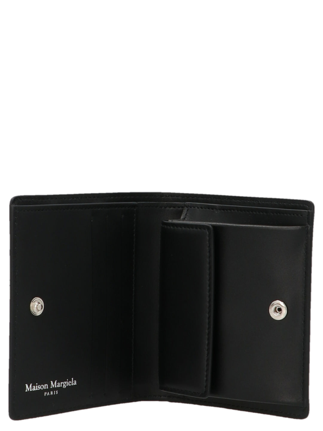 Maison Margiela Logo Wallet Wallets and Card Holders - Black | 179ce3b9530365fde66177b98ae05e17e85b0d5b