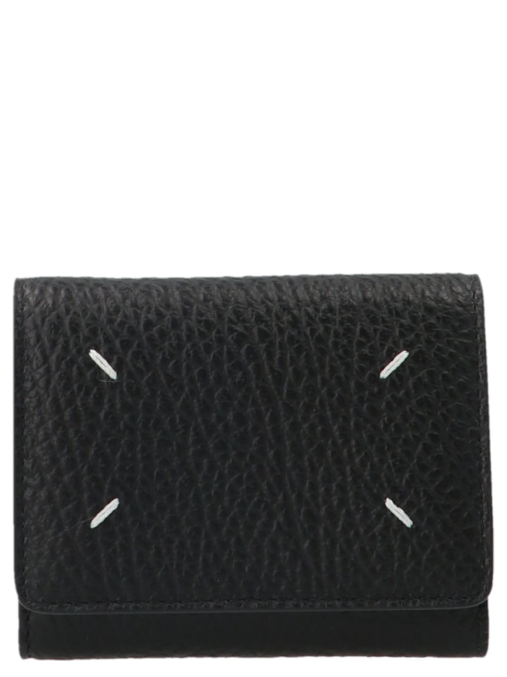 Maison Margiela Stitching Wallets and Card Holders - Black | 9144163f69ec8d8d9ddee72108e06cda77009d8a