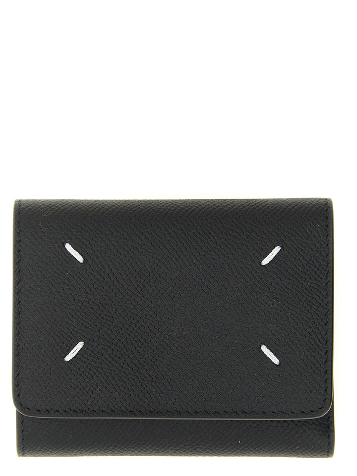Maison Margiela Four Stitches Wallets and Card Holders - Black | 7d6e9fc733545d3588a224cffe1795e242e1d6af