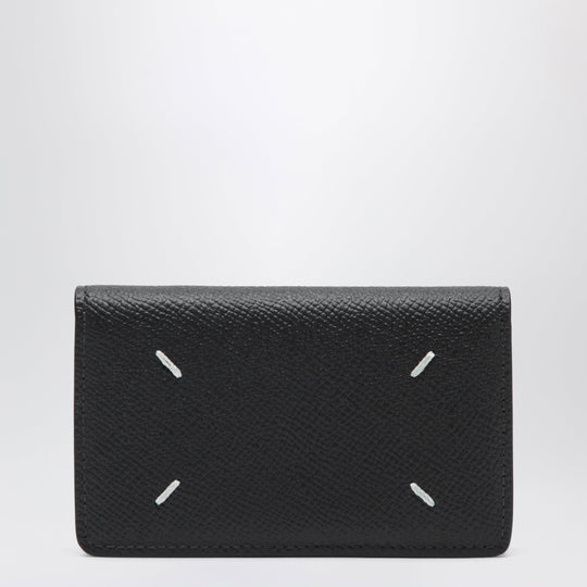 Black Leather Card Holder
