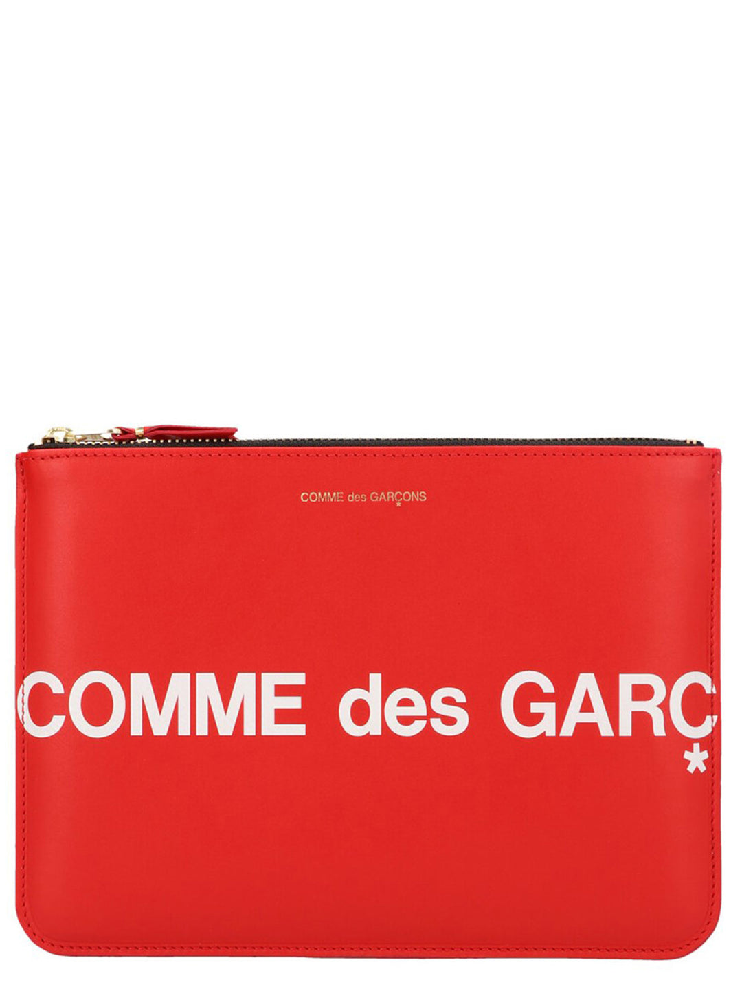 Comme Des GarçOns Wallet Huge Logo Wallets and Card Holders - Red | 908474301d705dfcc4e1a00b1b010f157ff2da02