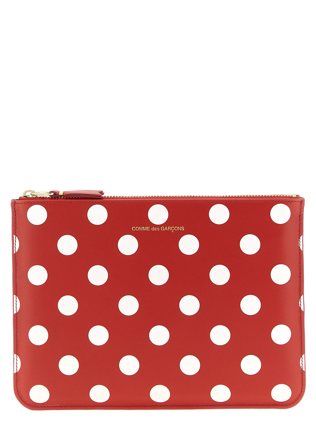 Comme Des GarçOns Wallet Polka Dots Printed Wallets and Card Holders - Red | 4b479fabcdee221b5944b265043adcae8baf19a5