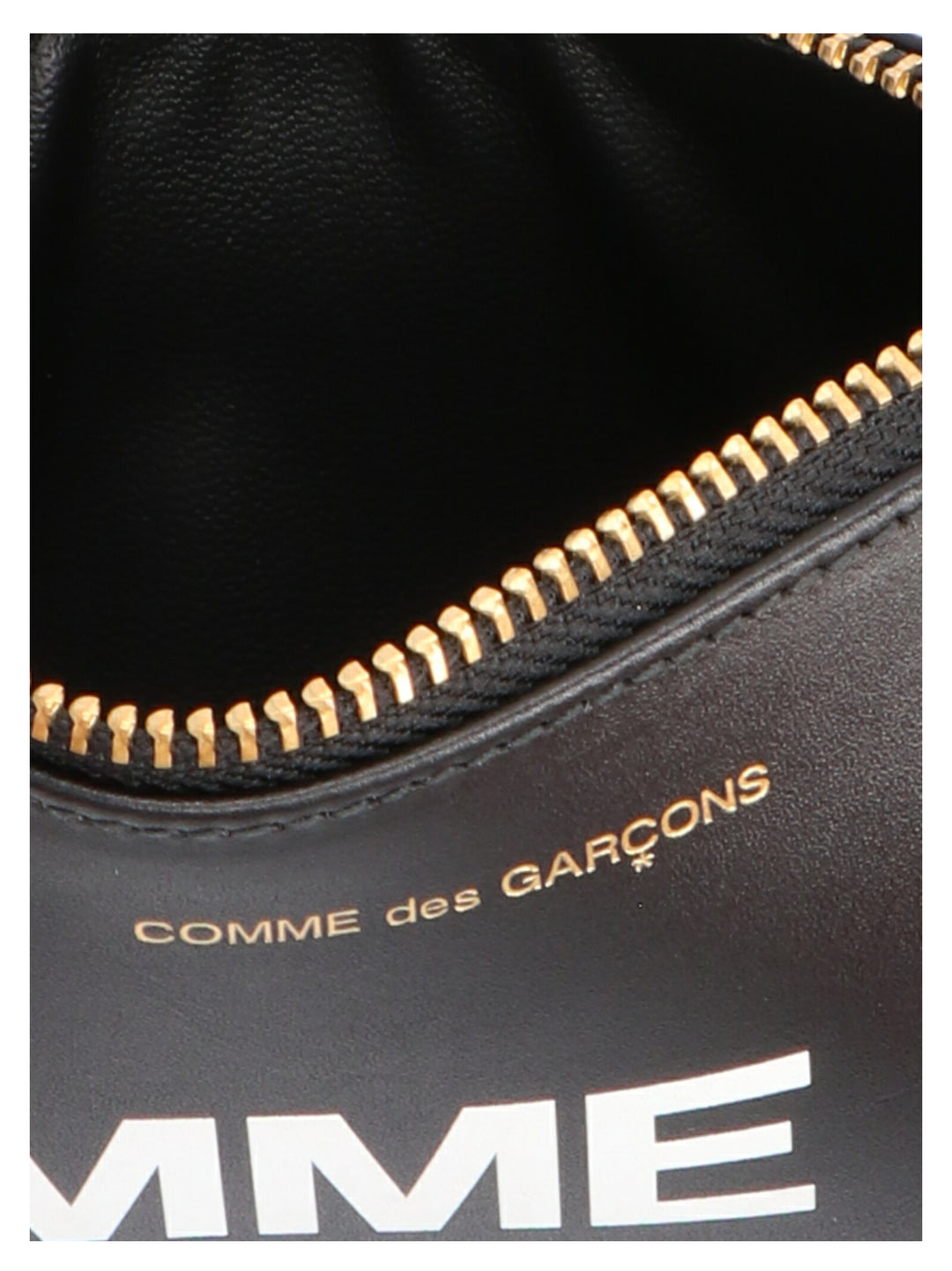 Comme Des GarçOns Wallet Huge Logo Wallets and Card Holders - White/Black | 5487aad4601ab67c1163da672080b943fa28d324