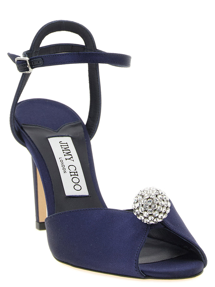 Jimmy Choo Sacora Sandals - Blue | 4df34d02bbaa8ddf04b640648767feec35dd1754