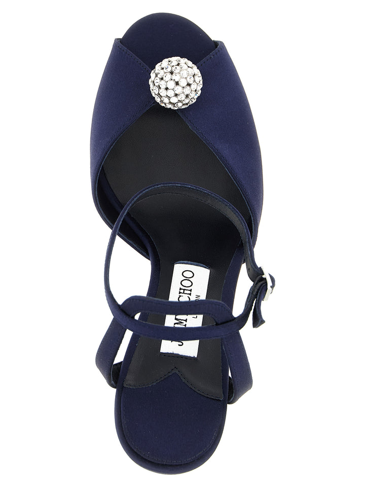 Jimmy Choo Sacora Sandals - Blue | 5a366afcdb3cb3a5769690da0c3bc0b48588f18a