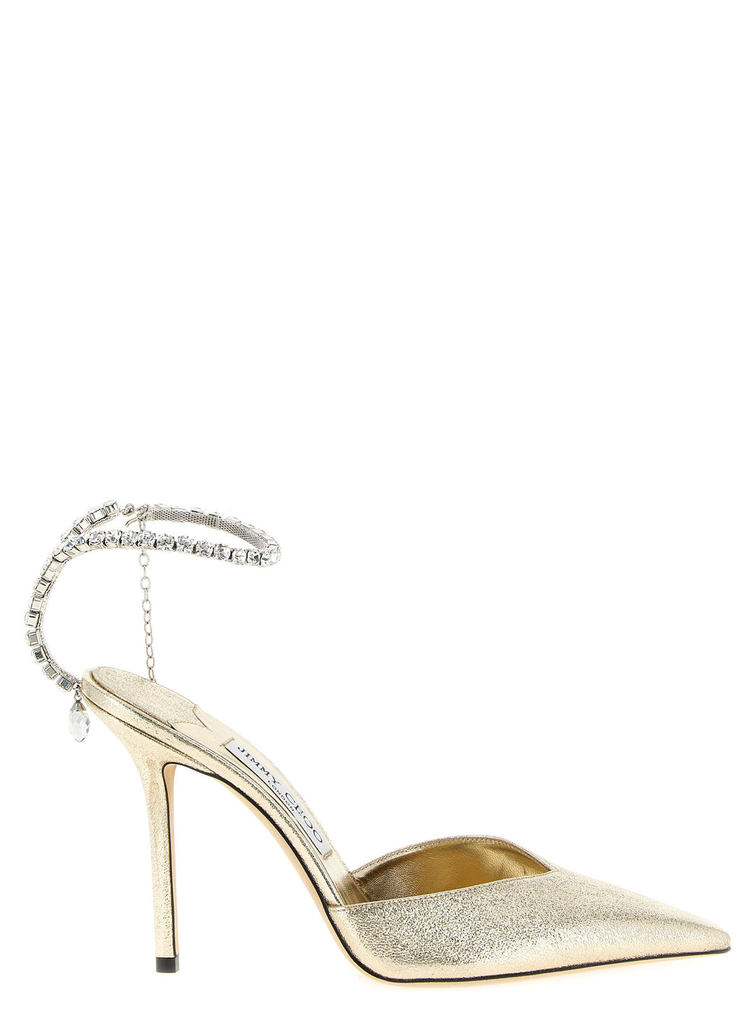 Jimmy Choo Saeda Pumps - Gold | 02307feb620d39672c290dd7d31b715fe37d5e22