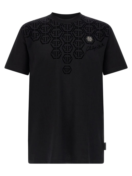 Monogram T-Shirt Black