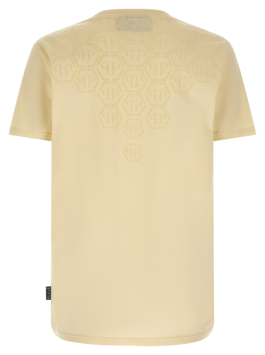 Philipp Plein Monogram T-shirt - Beige | f233efdfff4fcc1f33b9ad7e55ab75bbca8fad07