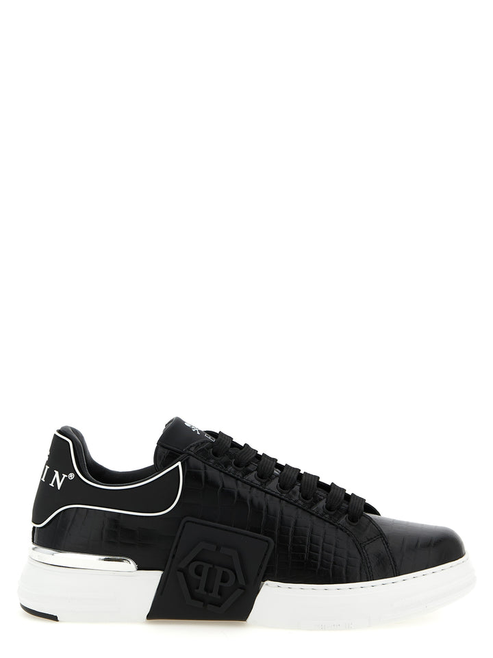 Philipp Plein Phantom Kick$ Cocco Sneakers - Black | 0b90974962c696ae0e810f17e112e9931e2fcd35
