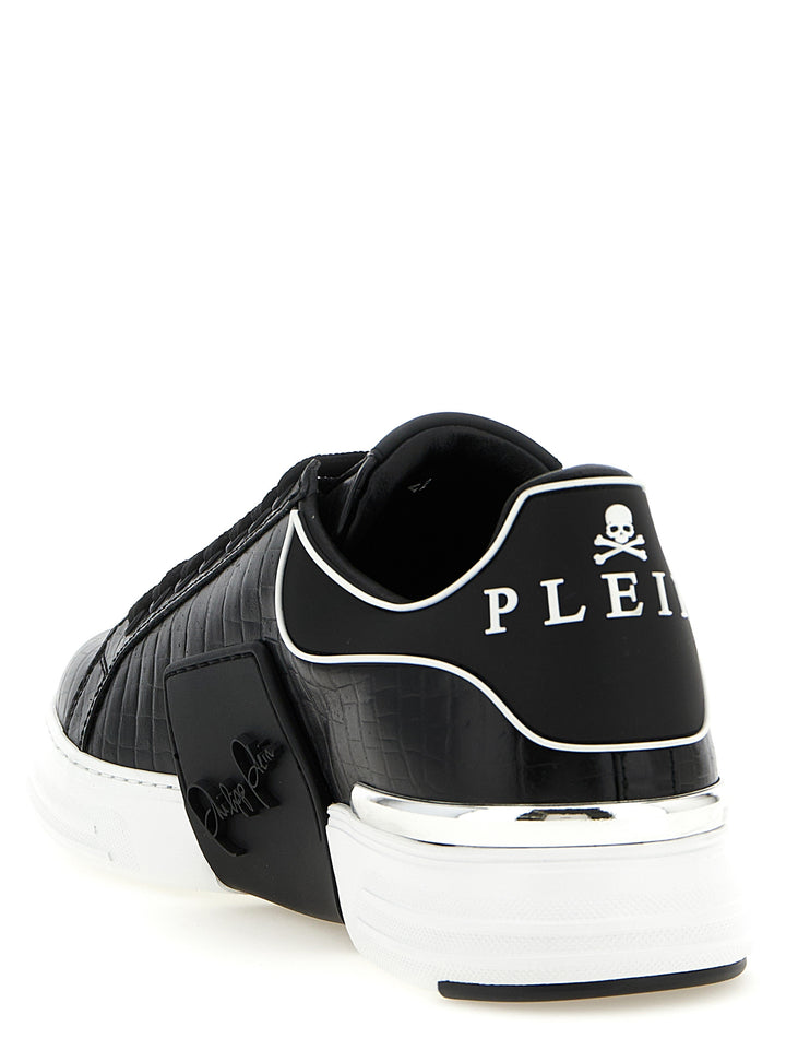 Philipp Plein Phantom Kick$ Cocco Sneakers - Black | c5167c7d5d96857e99785e04ea08f438bd37de01