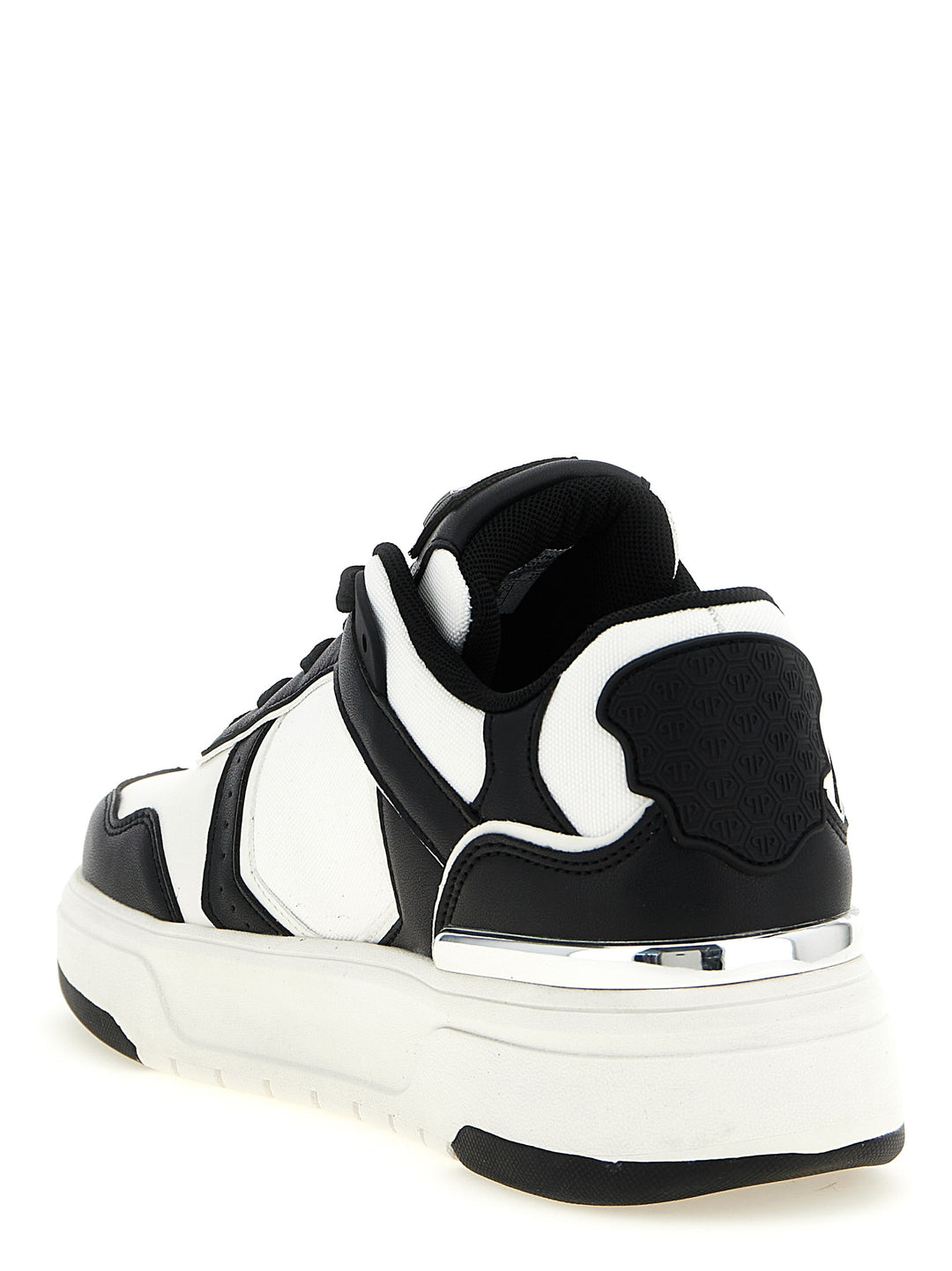 Philipp Plein Sk8r Sneakers - White/Black | 408a6cb1d9e04b0ee3dfa8c422c6964124589ae6
