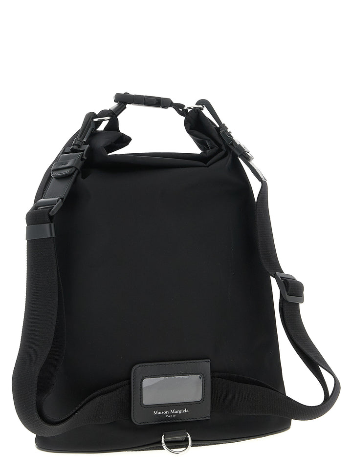 Maison Margiela Roll-Up Backpack Backpacks & Travels - Black | 7c405f440bf5eca22d612271961de79ae993c31a