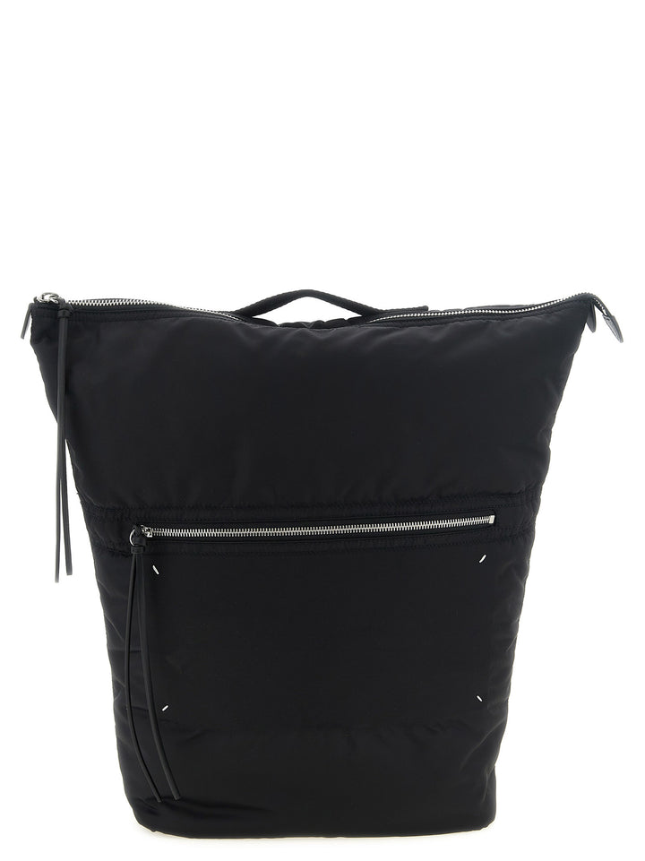 Maison Margiela New Zip Backpack Backpacks & Travels - Black | 95edbc6ecd23aadb49fd0411829ce6833ea08d68