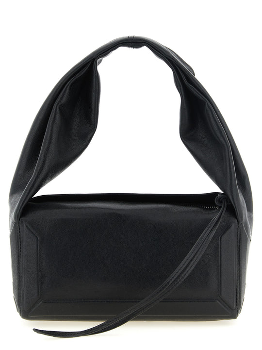 Box Bag East West Small Shoulder Bags Black