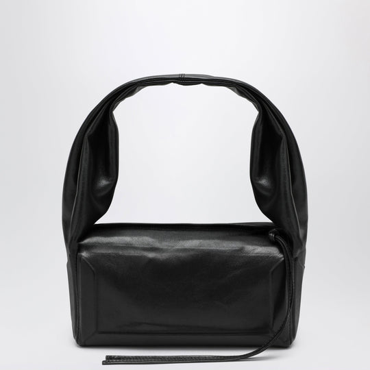 Box East West Small Bag In Black Leather