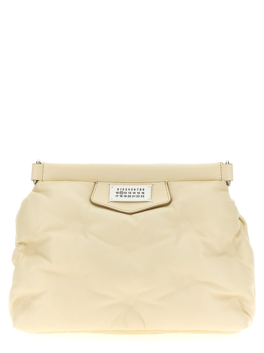 Glam Slam Classique Small Crossbody Bags Beige
