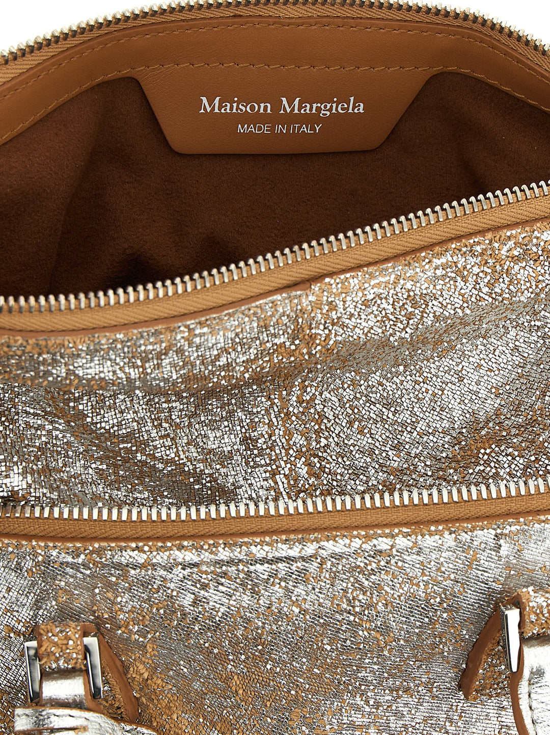 Maison Margiela 5ac Mini Crossbody Bags - Silver | 4bb50d2817644232db92f88e80319f06c0c752db