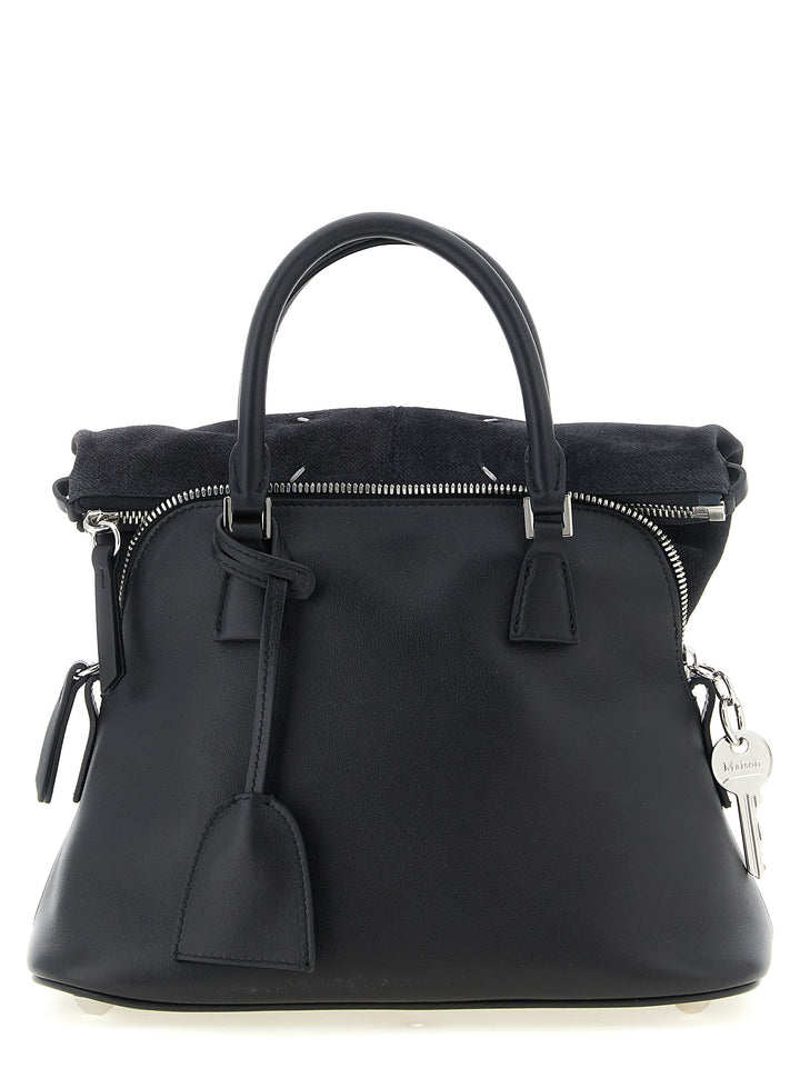 Maison Margiela 5ac Soft Shoulder Bags - Black | b57cd16de3a7133c49a2b4ad135e33ff7cb4d68c