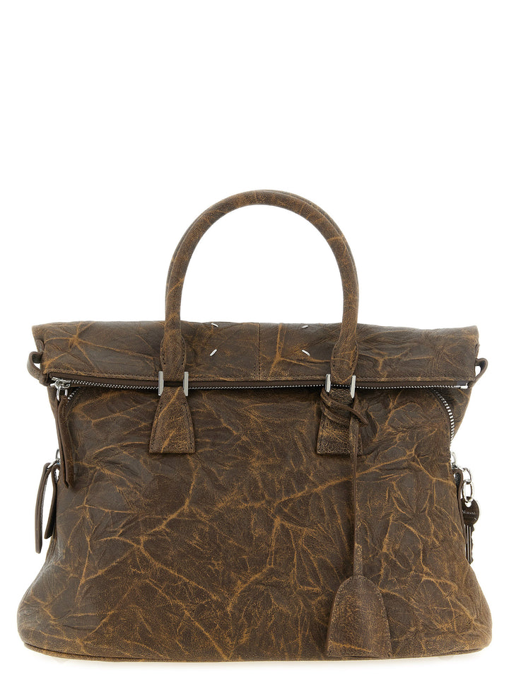 Maison Margiela 5ac Soft Shoulder Bags - Brown | b7d653ddaf599f7ca86513b68853e1c759d46a98