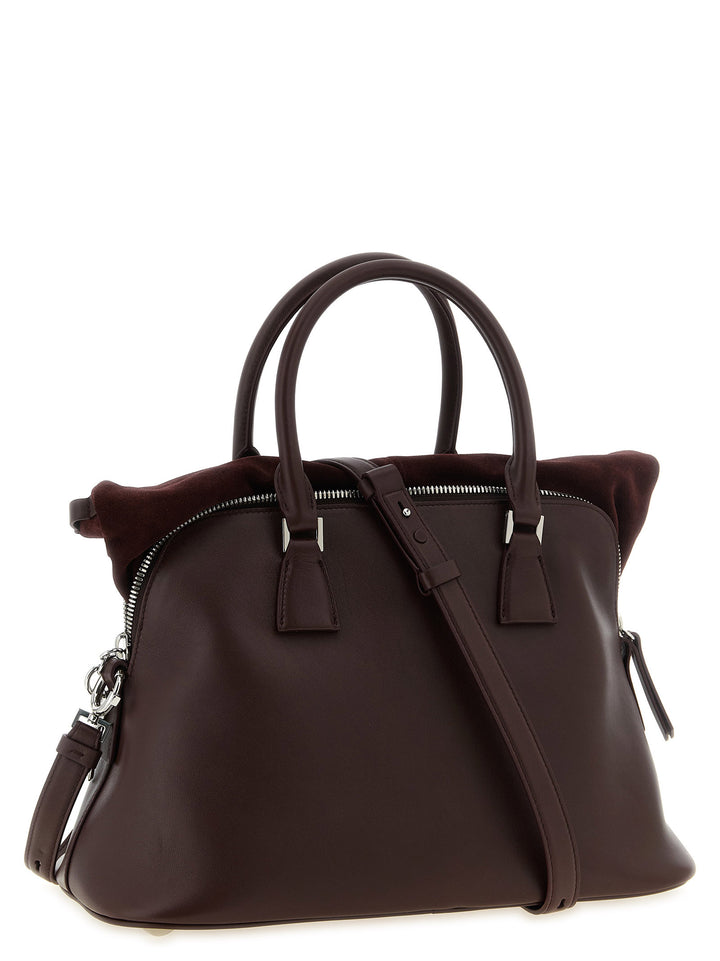Maison Margiela 5ac Soft Shoulder Bags - Bordeaux | fddce67b4de5cf316249496e78dcd7e97a2608d0
