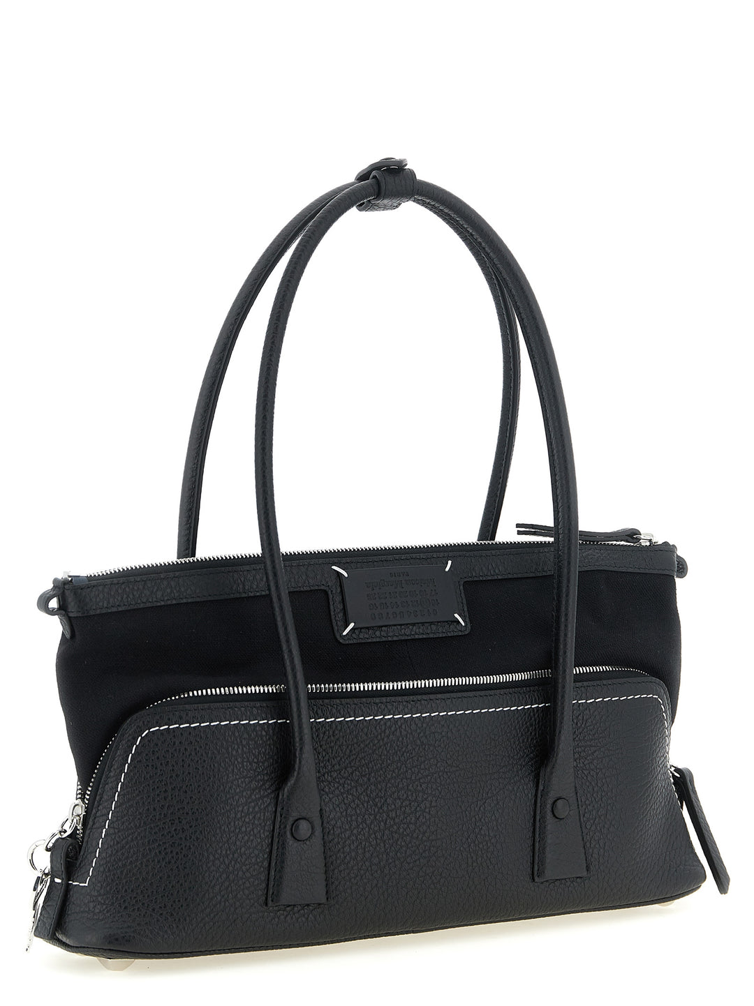 Maison Margiela 5ac Shoulder East West Shoulder Bags - Black | 884d4817c19b8ce812b158baf741c5b2d1c8b428