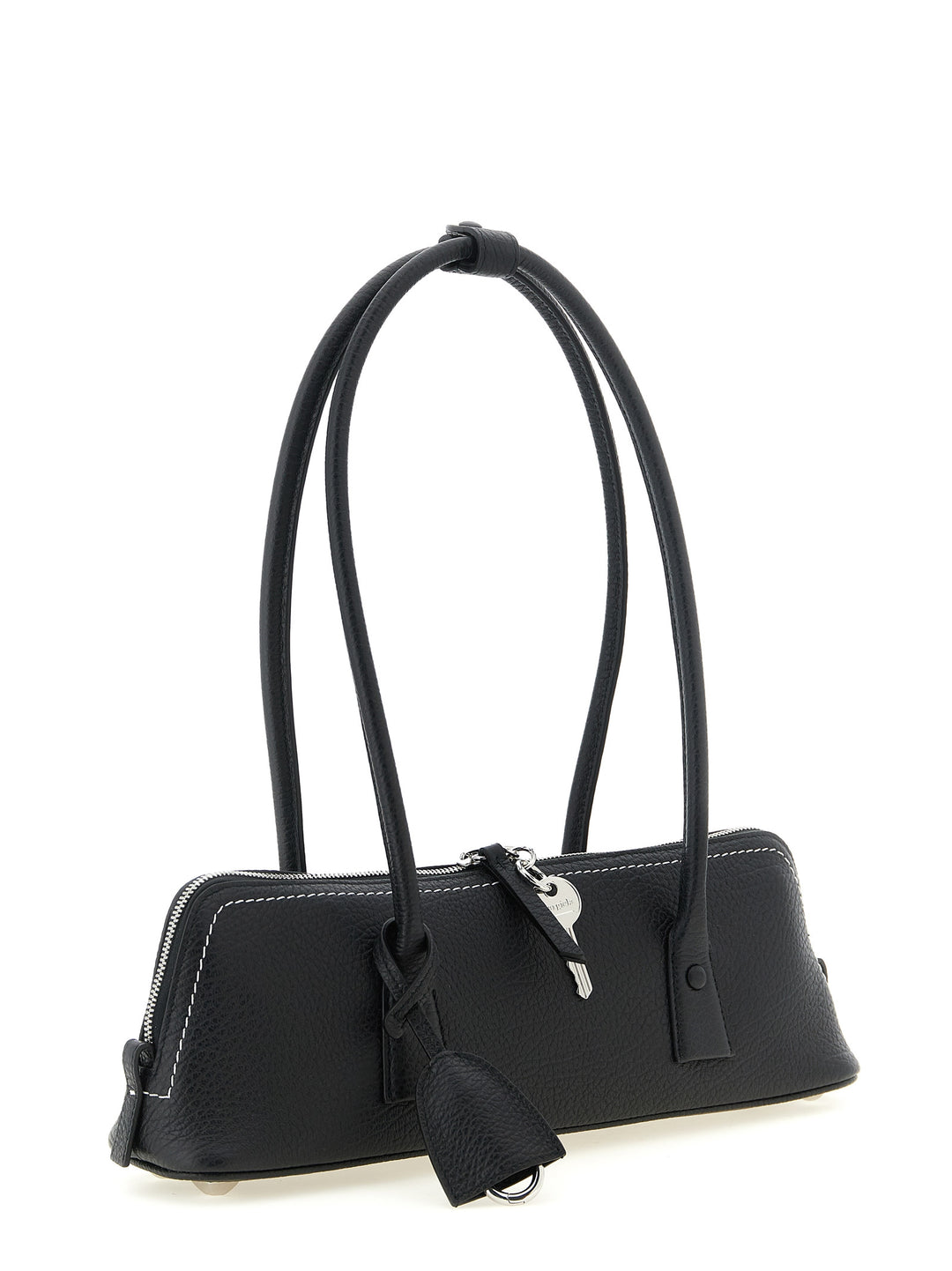 Maison Margiela 5ac Shoulder East West Shoulder Bags - Black | 452affe1b3a723f4271695c2233630ae5087c238