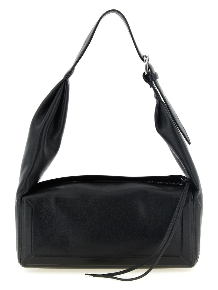 Maison Margiela Box Bag East West Medium Shoulder Bags - Black | 33545e0e6621446588e9a140a588c47c9c4b1dad