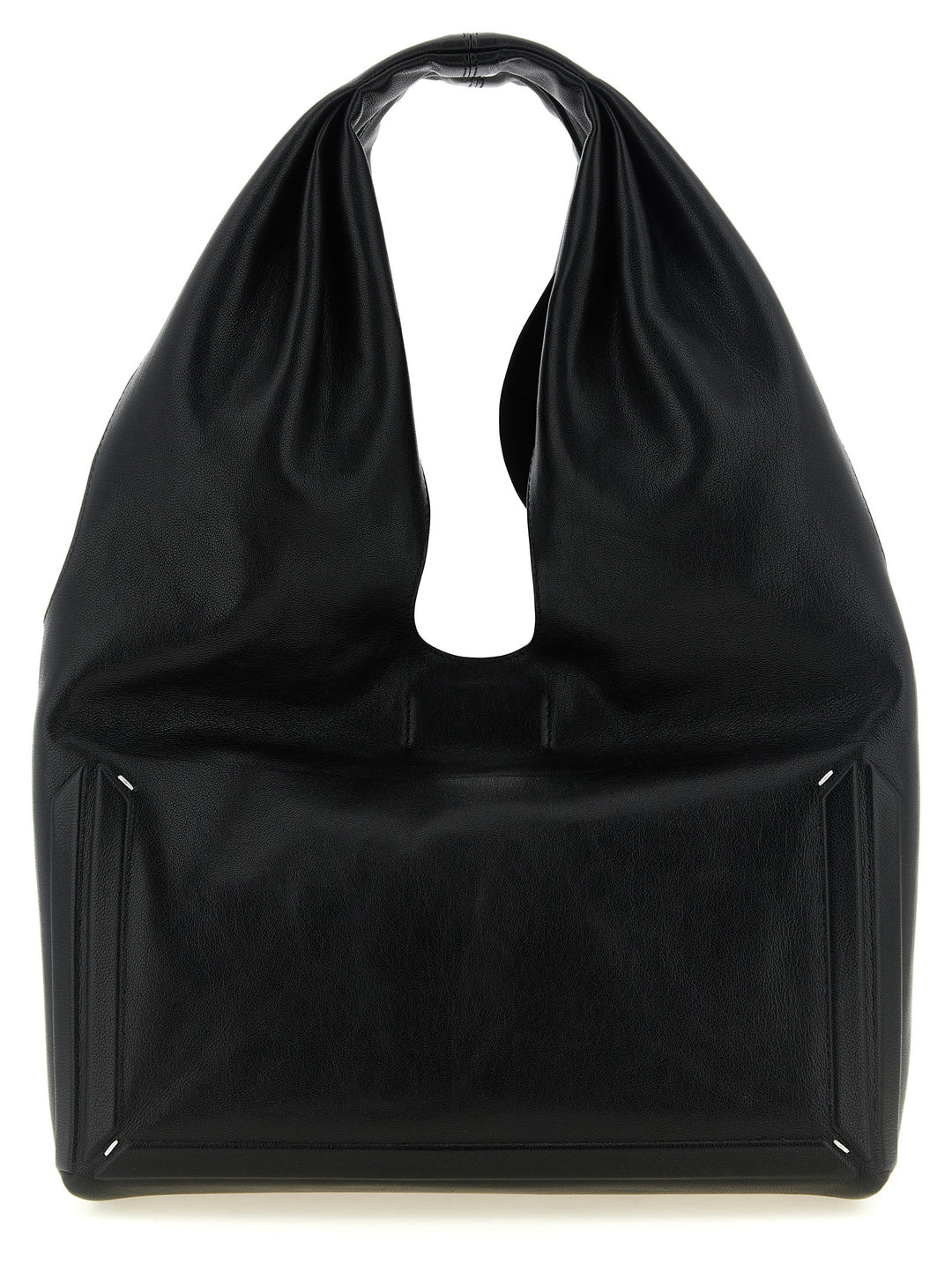 Maison Margiela Box Bag Medium Shoulder Bags - Black | 26743f74ae64a182c2b04bf93fbf651324120f53