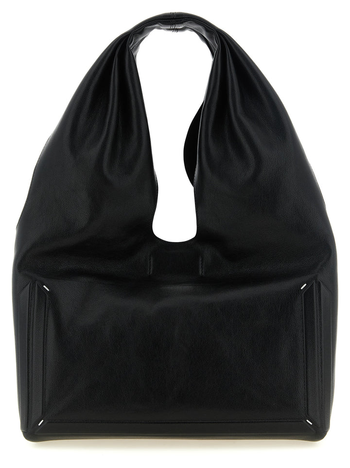 Maison Margiela Box Bag Medium Shoulder Bags - Black | 26743f74ae64a182c2b04bf93fbf651324120f53