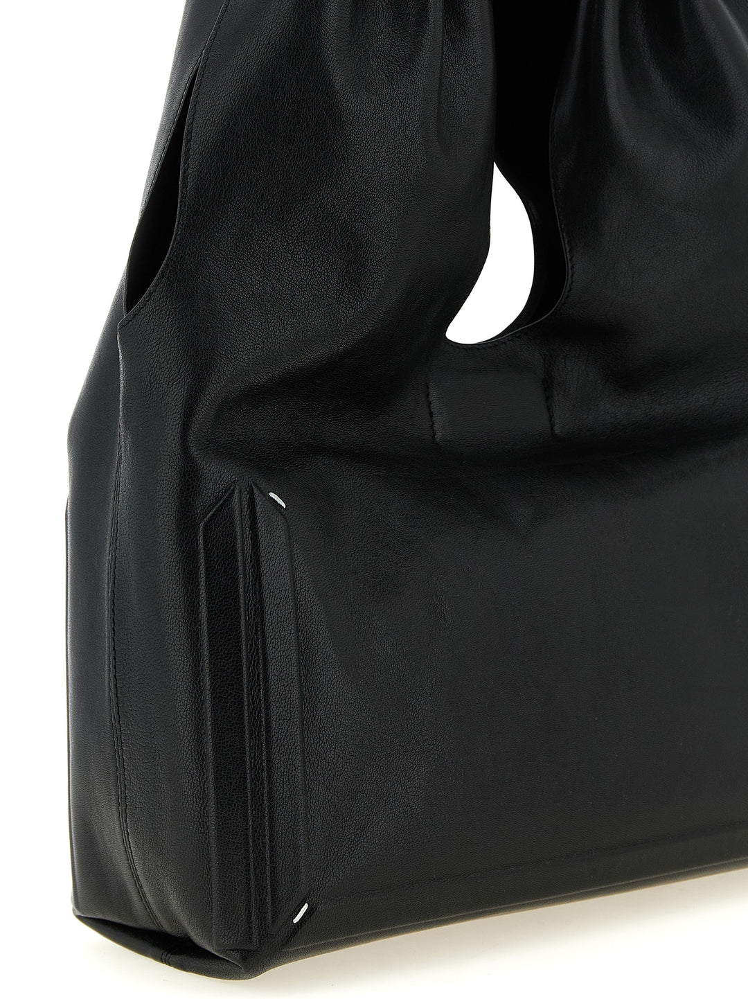 Maison Margiela Box Bag Medium Shoulder Bags - Black | b01473317f9b94ca9ff14e98fdd965fa5f6fbd37