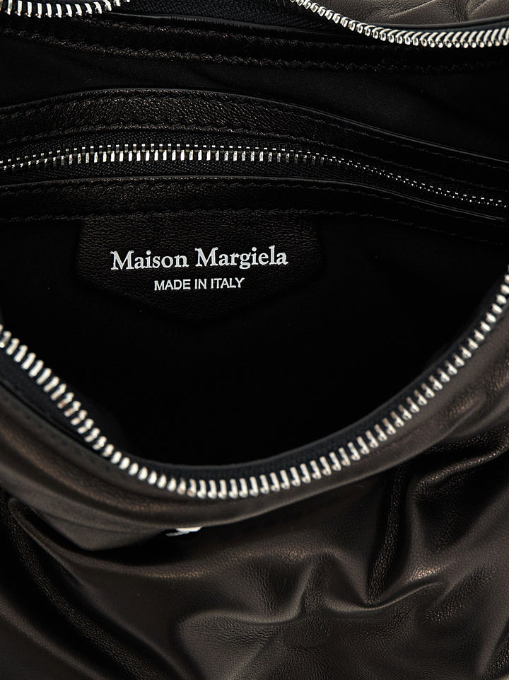 Maison Margiela Glam Slam Hobo Small Shoulder Bags - Black | 6da75489388f0d47423cf73b683f478aa0c33558