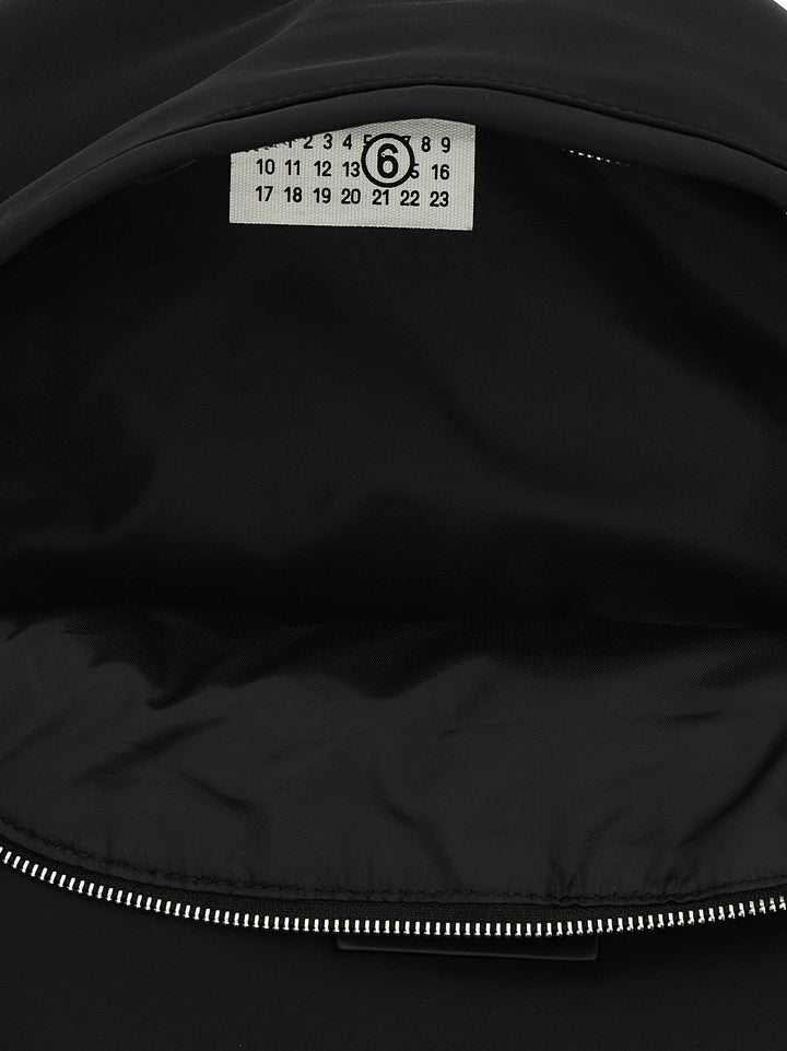 Mm6 Maison Margiela Numeric Backpacks & Travels - Black | 49198af7e5e4e62a0a35c48b4d884d25ce20452d