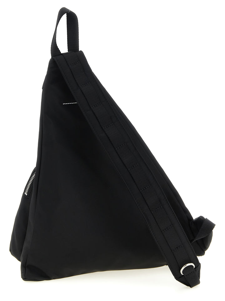 Mm6 Maison Margiela Japanese Sling Crossbody Bags - Black | 7f572bebe2c4badbbe268b5710182e4581e5fd5f